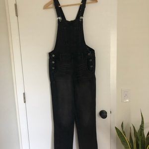 Old Navy Overalls Black Size 8 Tall.